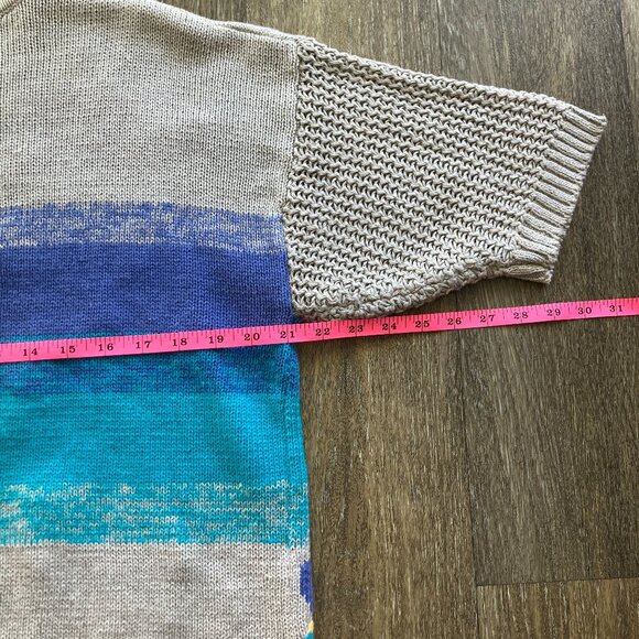 Vintage I.B. Diffusion Floral Knit Sweater - Picture 6 of 8